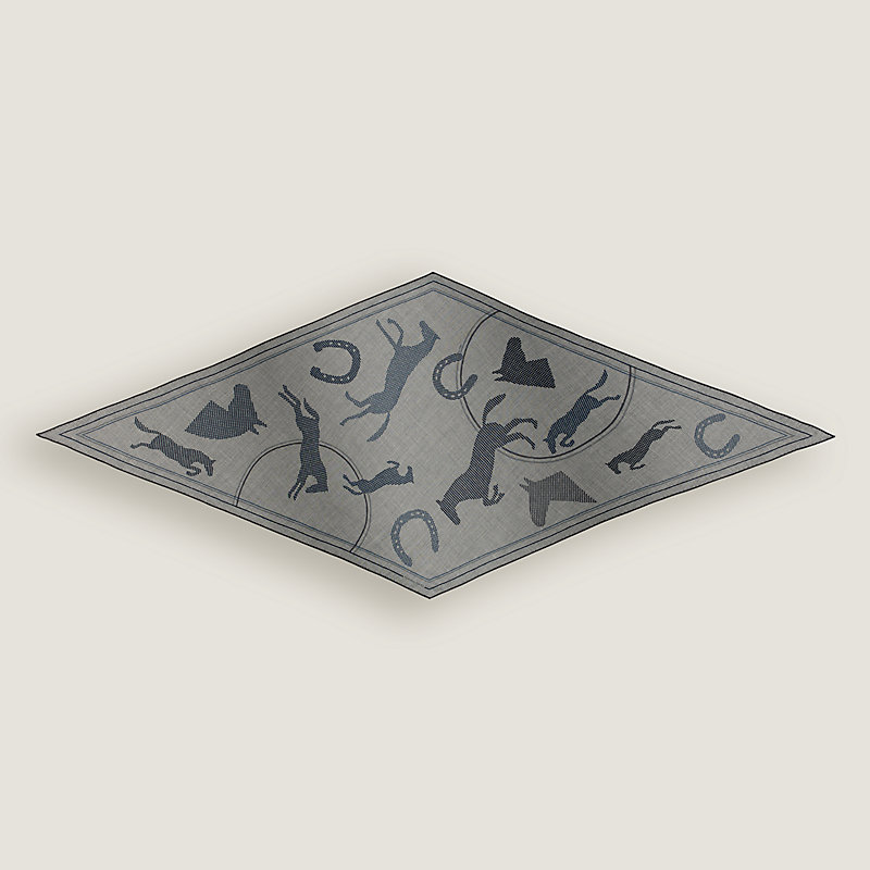 ギフトに♪【HERMES】Electrique handkerchief〈直営店〉 ハンカチーフ 《エルメス・エレクトリック》 | Hermès